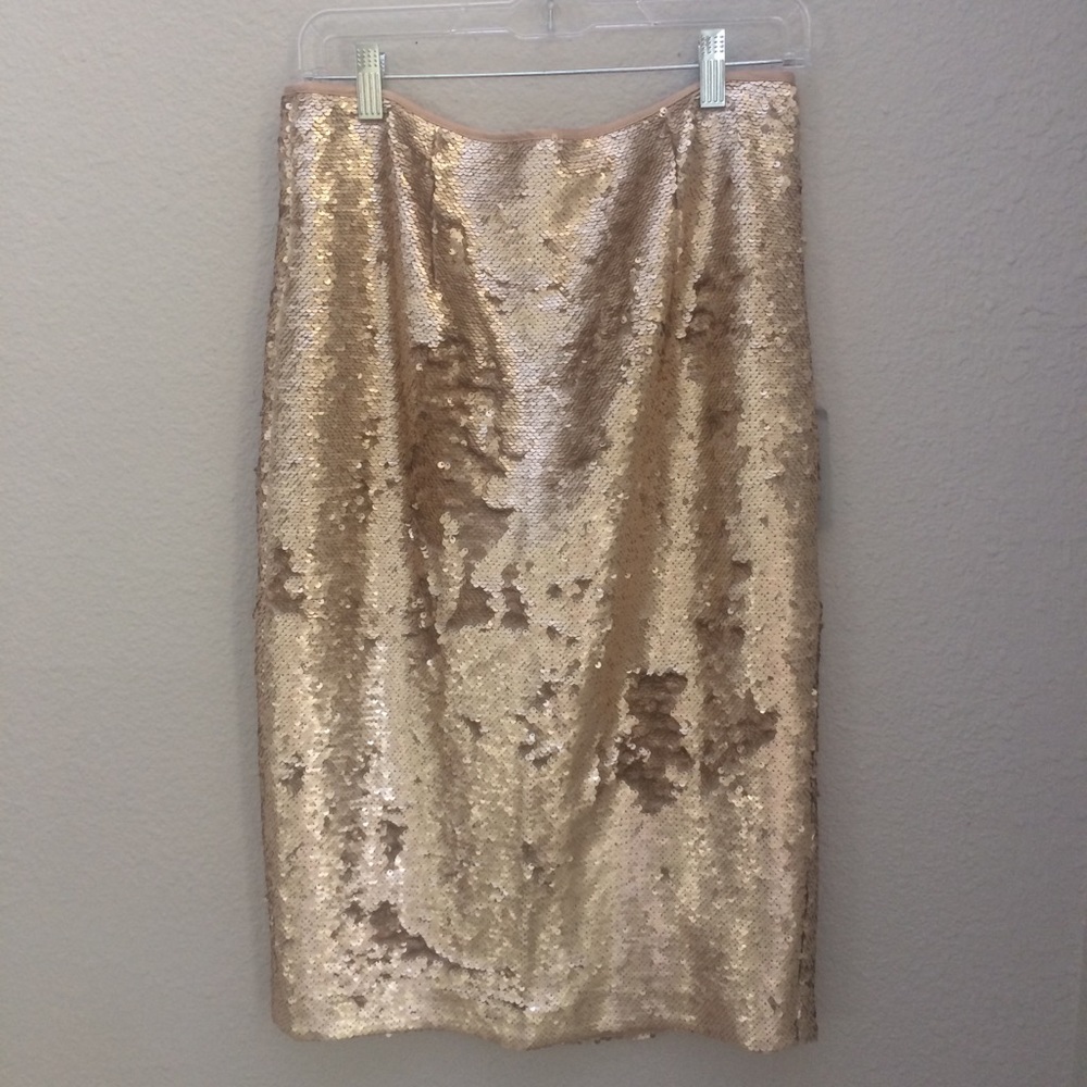 Eliza J Sequin Skirt